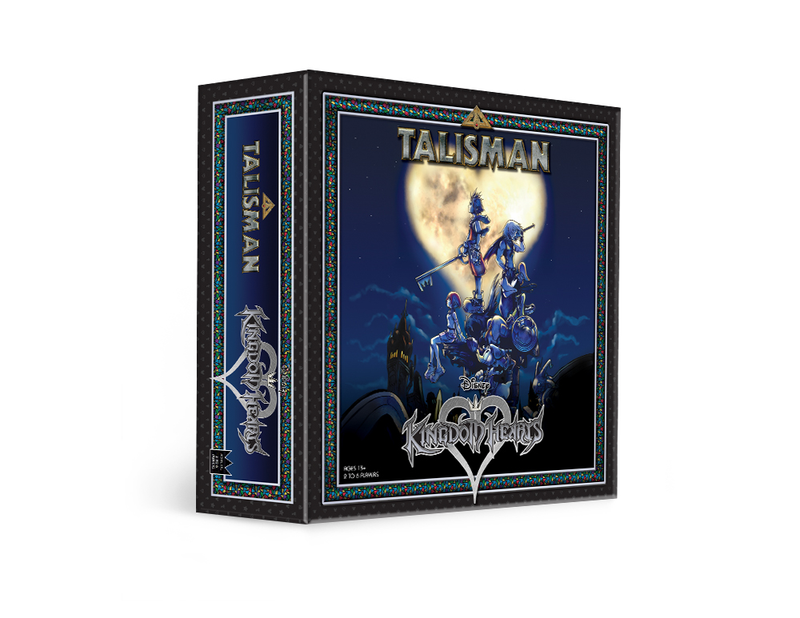 The cover art for Talisman: Kingdom Hearts Edition.